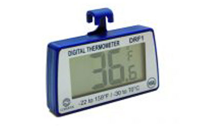 RFT2AK Refrigerator/Freezer Thermometer with color-coded zones